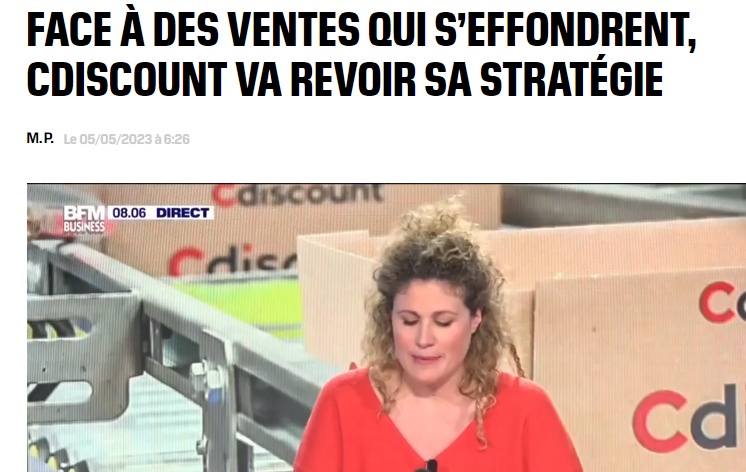 Face à des ventes qui s'effondrent, CDiscount va revoir sa stratégie